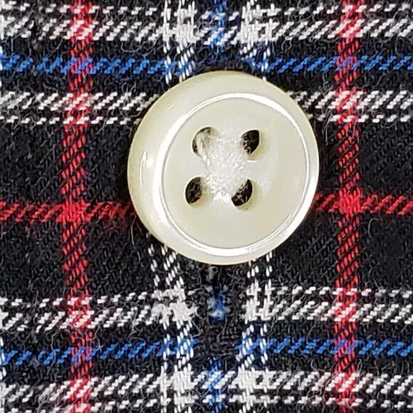 Polo Ralph Lauren Oxford Shirt Men's Size XL Red Black Plaid LS Button Down - Picture 5 of 10